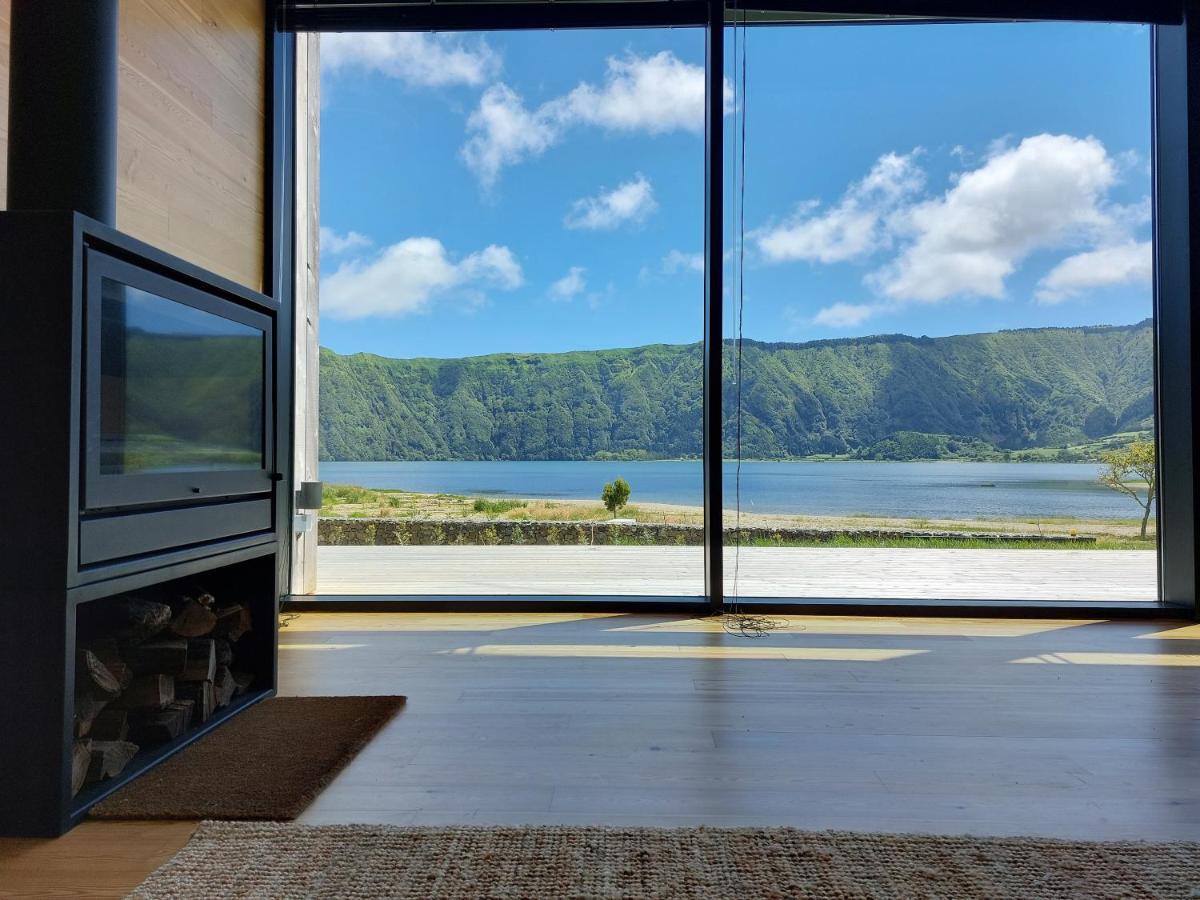 Sete Cidades Lake Cabin - Casa Da Lagoa Ponta Delgada Eksteriør bilde