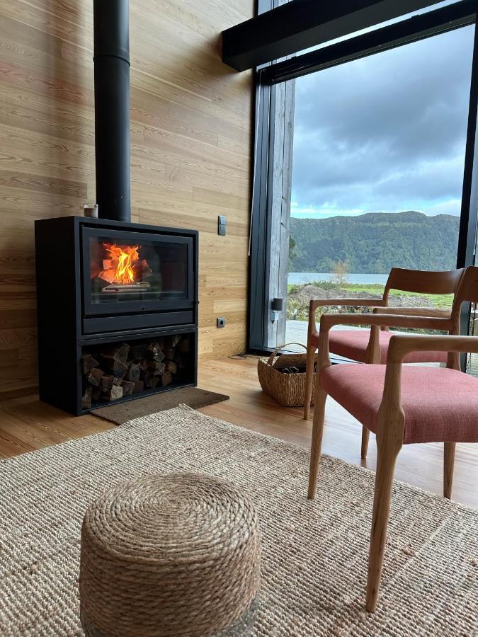 Sete Cidades Lake Cabin - Casa Da Lagoa Ponta Delgada Eksteriør bilde